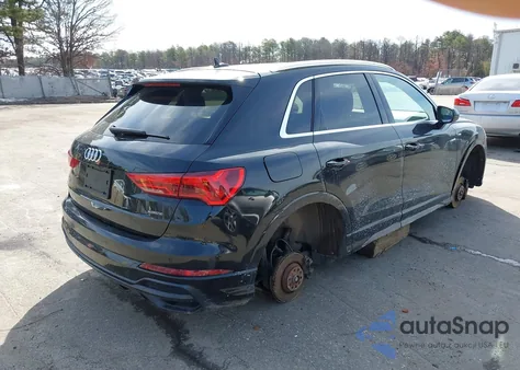 2020 Audi Q3 Premium 45 Tfsi S Line Quattro Tiptronic z USA, uszkodzony, nr VIN WA1DECF33L1073166